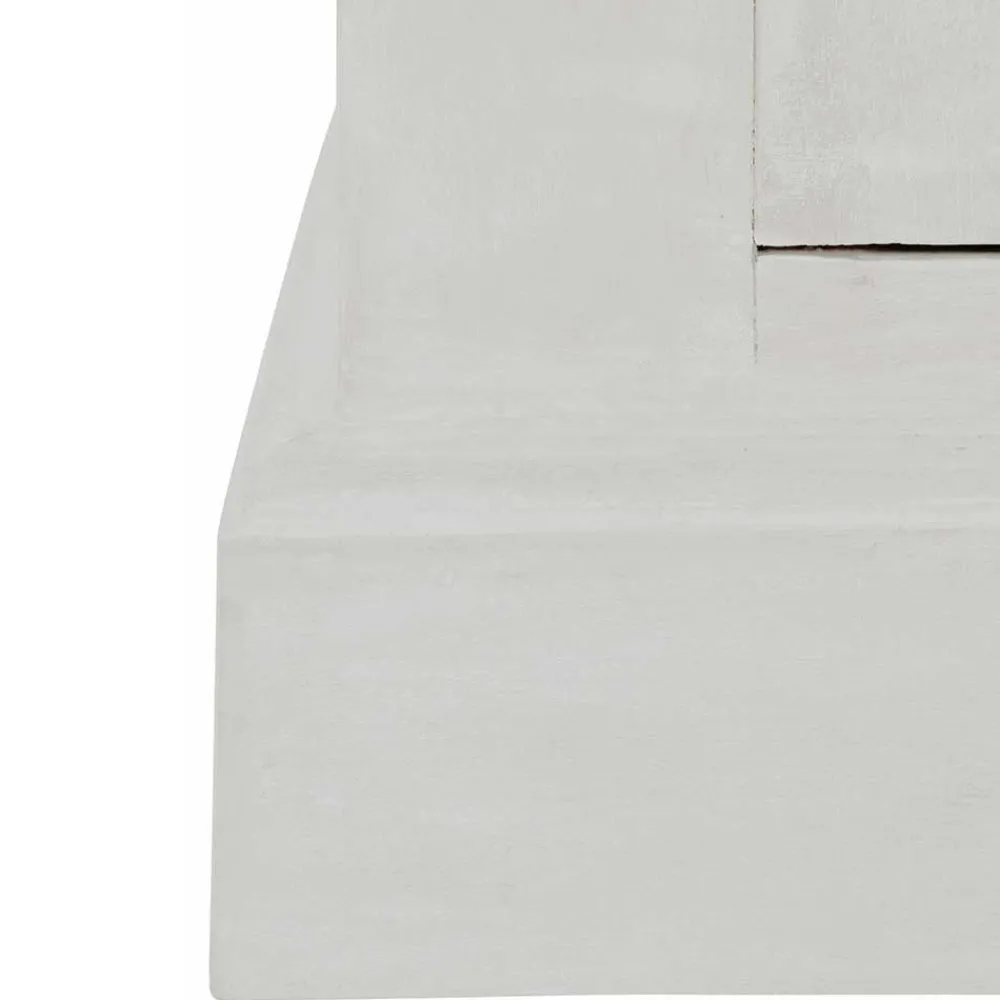 Wohnen Landhaus TV Board in Weiß lackiert - Lucos