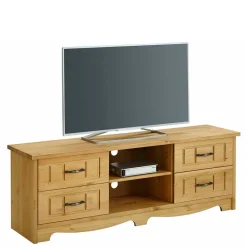 Wohnen Landhaus TV Möbel aus Kiefer Massivholz - Vanpos