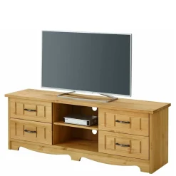 Wohnen Landhaus TV Möbel aus Kiefer Massivholz - Vanpos