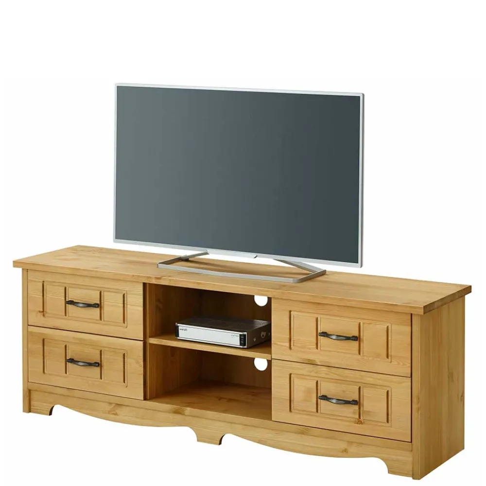 Wohnen Landhaus TV Möbel aus Kiefer Massivholz - Vanpos