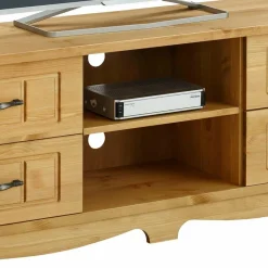 Wohnen Landhaus TV Möbel aus Kiefer Massivholz - Vanpos