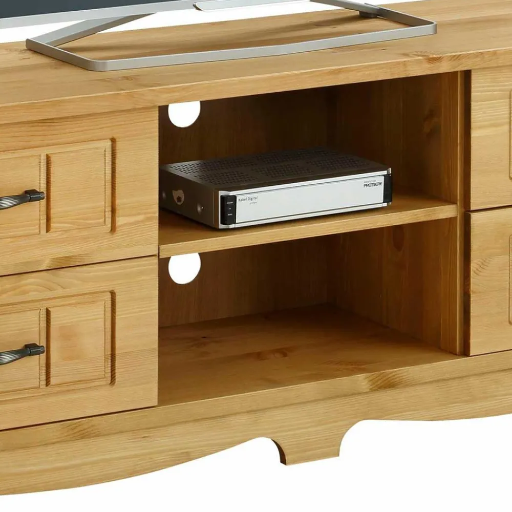 Wohnen Landhaus TV Möbel aus Kiefer Massivholz - Vanpos