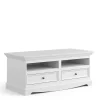 Wohnen Landhaus TV-Board lackiert in Weiß - Indico