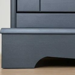 Wohnen Vitrinen|Wohnzimmer-Vitrinen*Landhaus Vitrine in Grau und Eiche - Witenga