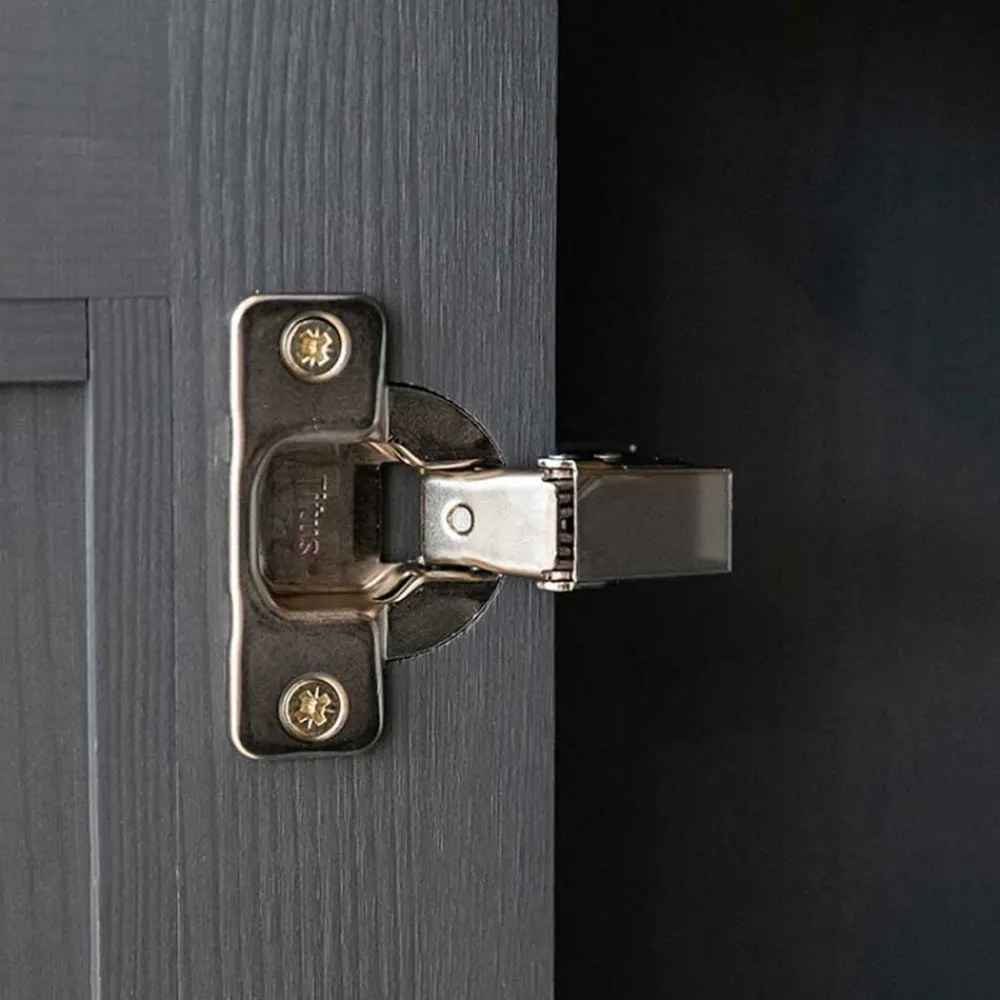 Wohnen Vitrinen|Wohnzimmer-Vitrinen*Landhaus Vitrine in Grau und Eiche - Witenga