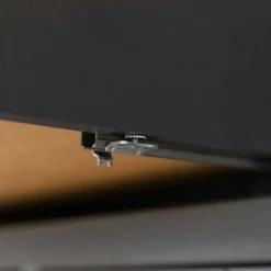 Wohnen Vitrinen|Wohnzimmer-Vitrinen*Landhaus Vitrinenschrank in Grau und Eiche - Witenga