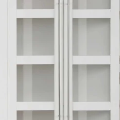 Wohnen Wohnzimmerschränke|Schränke*Landhaus Vitrinenschrank mit acht Türen - Eyzaco