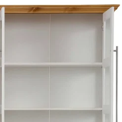 Wohnen Wohnzimmerschränke|Schränke*Landhaus Vitrinenschrank mit acht Türen - Eyzaco