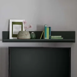 Wohnen Esszimmerregale|Regale*Landhaus Wandboard in Dunkelgrün - Niestov