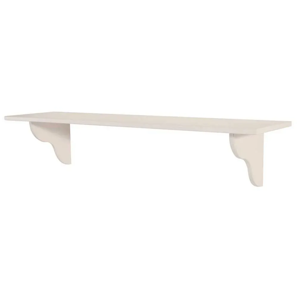 Wohnen Landhaus Wandboard in Weiß Kiefer - Adiana