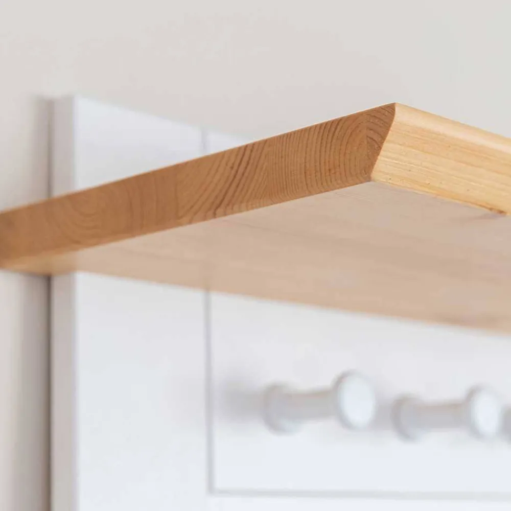 Wohnen Landhaus Wandgarderobe aus Kiefer - Saluts