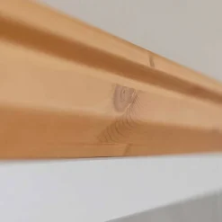 Wohnen Landhaus Wandspiegel mit Kiefernholz Rahmen - Saluts