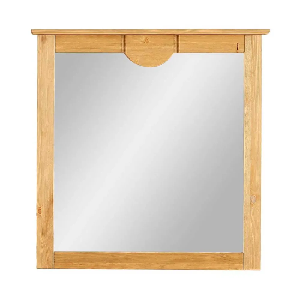 Wohnen Spiegel|Flurspiegel*Landhaus Wandspiegel 81x81x5 cm - Edranov