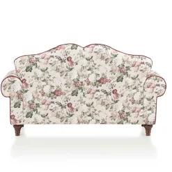 Wohnen Vintage Möbel*Landhaus Zweisitzer Couch mit Blumen - Baonga