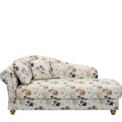 Wohnen Sofas|Sofa*Landhaus-Recamiere mit Blumen Muster - Vergil
