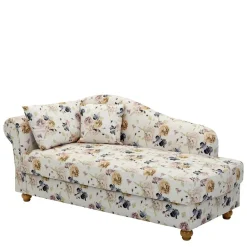 Wohnen Sofas|Sofa*Landhaus-Recamiere mit Blumen Muster - Vergil