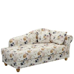 Wohnen Sofas|Sofa*Landhaus-Recamiere mit Blumen Muster - Vergil