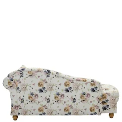 Wohnen Sofas|Sofa*Landhaus-Recamiere mit Blumen Muster - Vergil