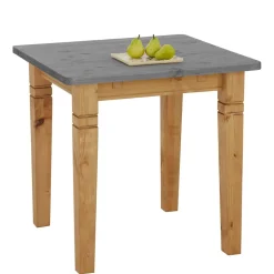 Wohnen Massivholzmöbel|Küchentische*Landhaustisch in Grau & Kiefer Lauge - Eshelas