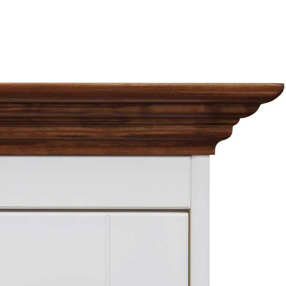 Wohnen Braune Möbel|Holztruhen*Landhaustruhe mit flachem Deckel - Manipur