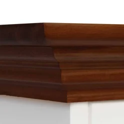 Wohnen Braune Möbel|Holztruhen*Landhaustruhe mit flachem Deckel - Manipur