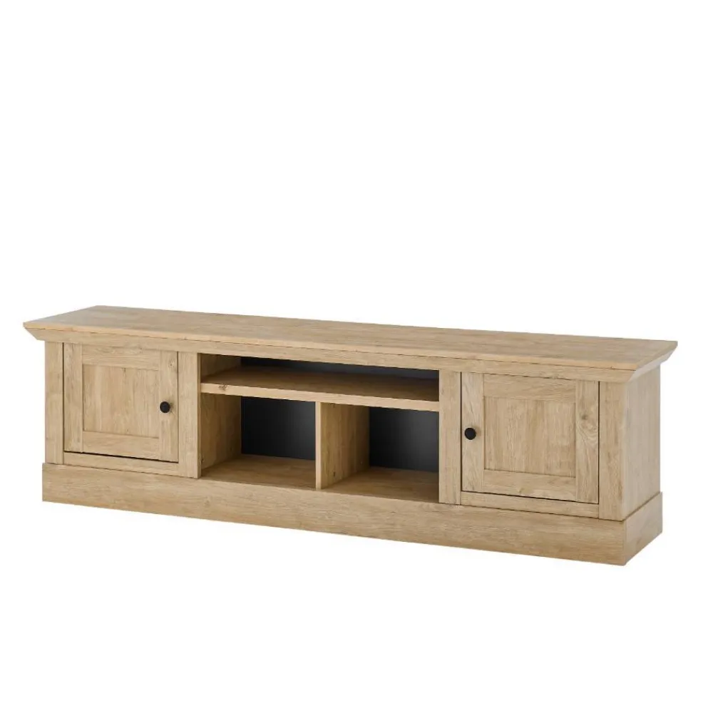 Wohnen Tv & Hifi-Möbel|Tv & Hifi-Möbel*Landhaus-TV-Lowboard in Eiche Gold - Hengas