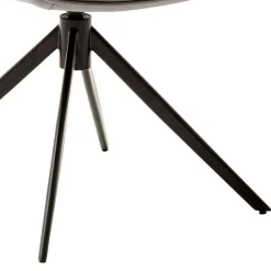 Wohnen Wohnzimmerstühle*Leder Esstischstühle in Creme - drehbar - Klimaca (2er Set)