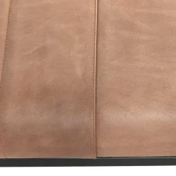 Wohnen Küchenbänke|Esszimmerbänke*Leder Polsterbank in Braun - Eccossi