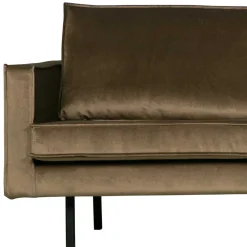 Wohnen L-Form Wohnzimmer Sofa in Taupe Samt - Museo