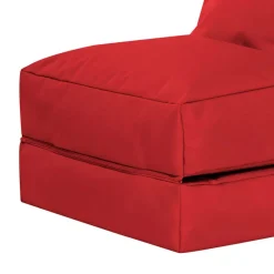 Kinder Wohnen Liege Sitzsack Marlene in Rot