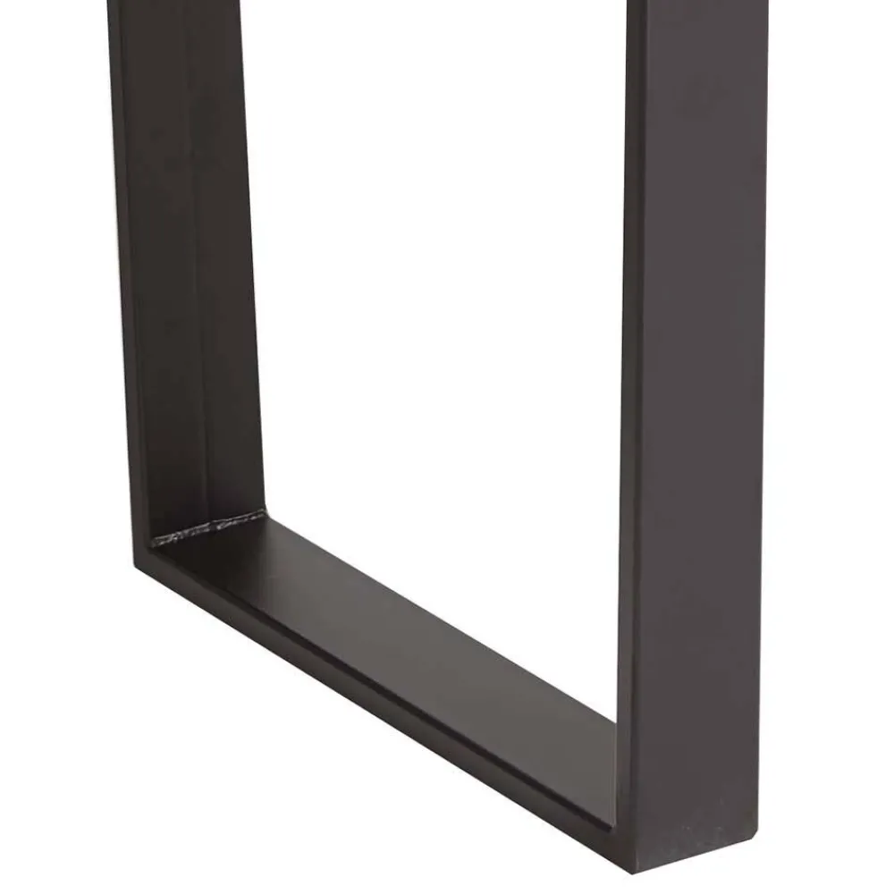 Wohnen Live Edge Esstisch aus Wildeiche & Stahl - Sympatia