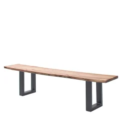 Wohnen Küchenbänke|Esszimmerbänke*Live Edge Küchenbank in Akazie Natur - Careful