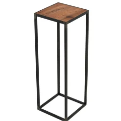 Wohnen Massivholzmöbel|Küchentische*Loft Blumenständer aus Eiche & Stahl - Ventry