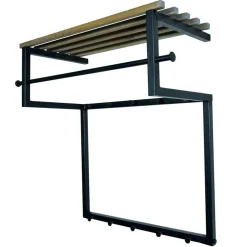 Wohnen Garderoben|Garderoben*Loft Design-Wandgarderobe 76x76x34 cm - Minuto