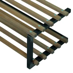 Wohnen Loft Garderoben Möbel Set - Centrala (zweiteilig)