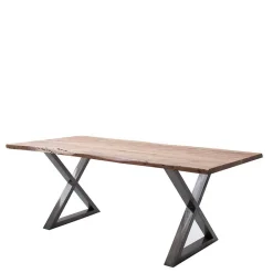 Wohnen Loft Style Esszimmertisch mit Baumkanten - Locceri