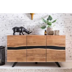 Wohnen Sideboards & Kommoden|Sideboards & Kommoden*Loft Style Sideboard Draguno aus Akazie massiv