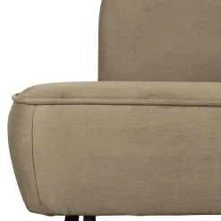 Wohnen Lounge Couch in Khaki mit Schwarz - Cuba