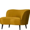 Wohnen Lounge Sessel in Ocker Gelb Samt - Srimanko