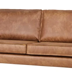 Wohnen Schwarze Möbel|Braune Möbel*Loungecouch Adira in Cognac Braun