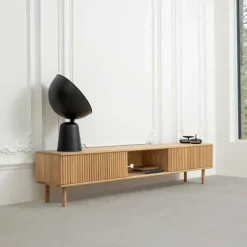 Wohnen Lowboard aus Eiche Massivholz geschliffen - Salottivo