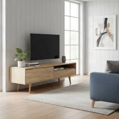 Wohnen Tv & Hifi-Möbel|Tv & Hifi-Möbel*Lowboard Grazy aus Eiche teilmassiv