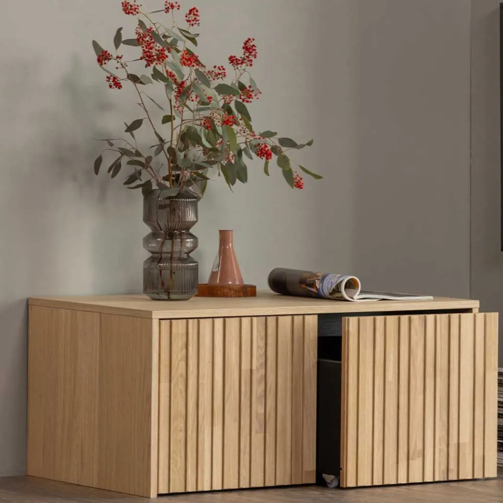 Wohnen Sideboards & Kommoden|Skandinavische Möbel*Lowboard in Eiche Natur - Banyo