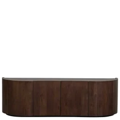 Wohnen Lowboard in Walnuss Braun - Varras