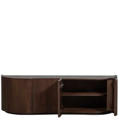 Wohnen Lowboard in Walnuss Braun - Varras