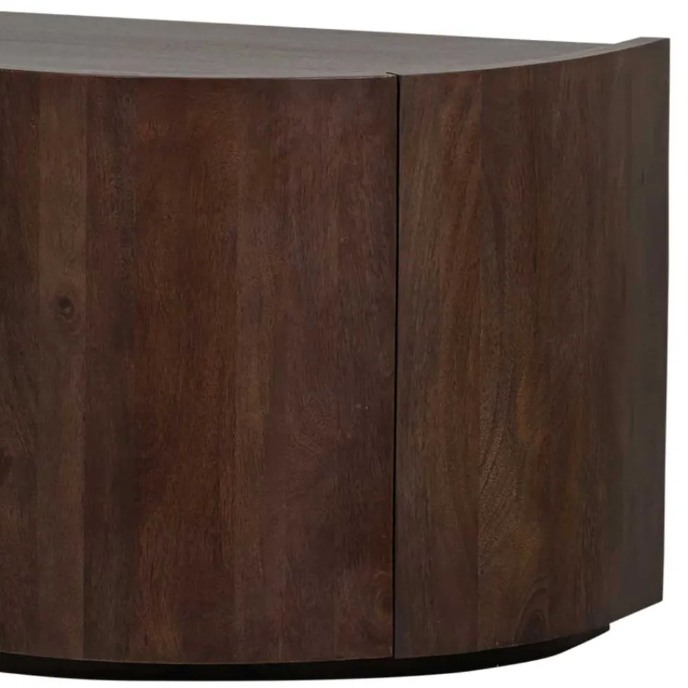 Wohnen Lowboard in Walnuss Braun - Varras