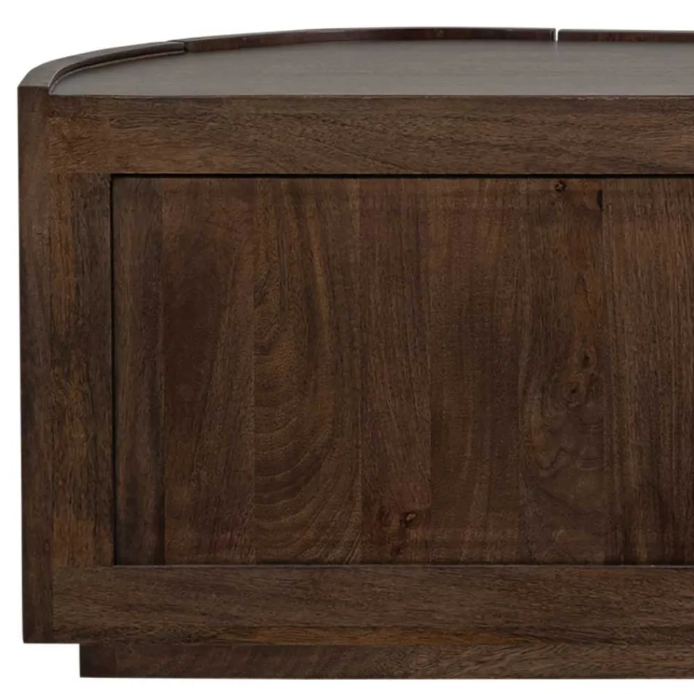 Wohnen Lowboard in Walnuss Braun - Varras