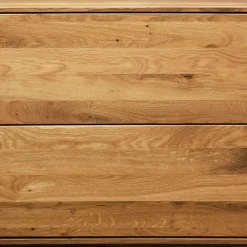 Wohnen Schwarze Möbel|Sideboards & Kommoden*Lowboard Manzey aus Wildeiche massiv geölt