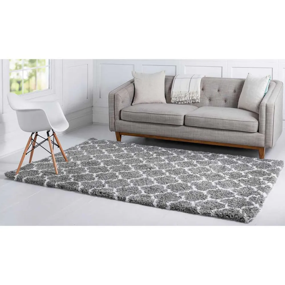 Wohnen Läufer Teppich in 2 Größen mit Kachelmuster - Drojan