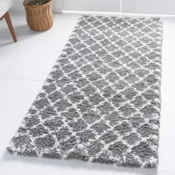 Wohnen Läufer Teppich in 2 Größen mit Kachelmuster - Drojan